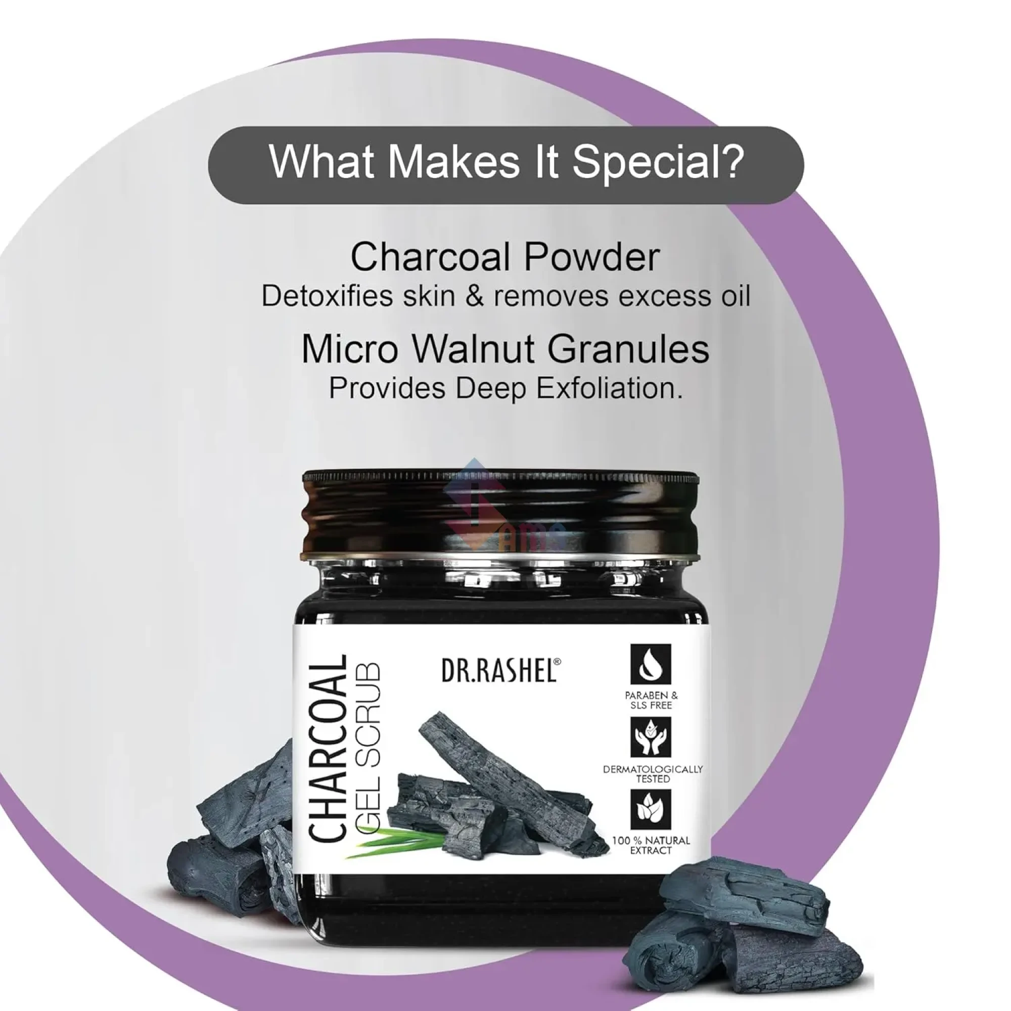 Dr Rashel Charcoal Gel Scrub 4 .webp